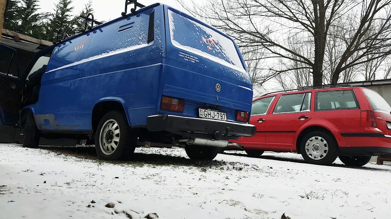 VW T25 Vanagon /1003450 Km/Cold Start without glow plugs
