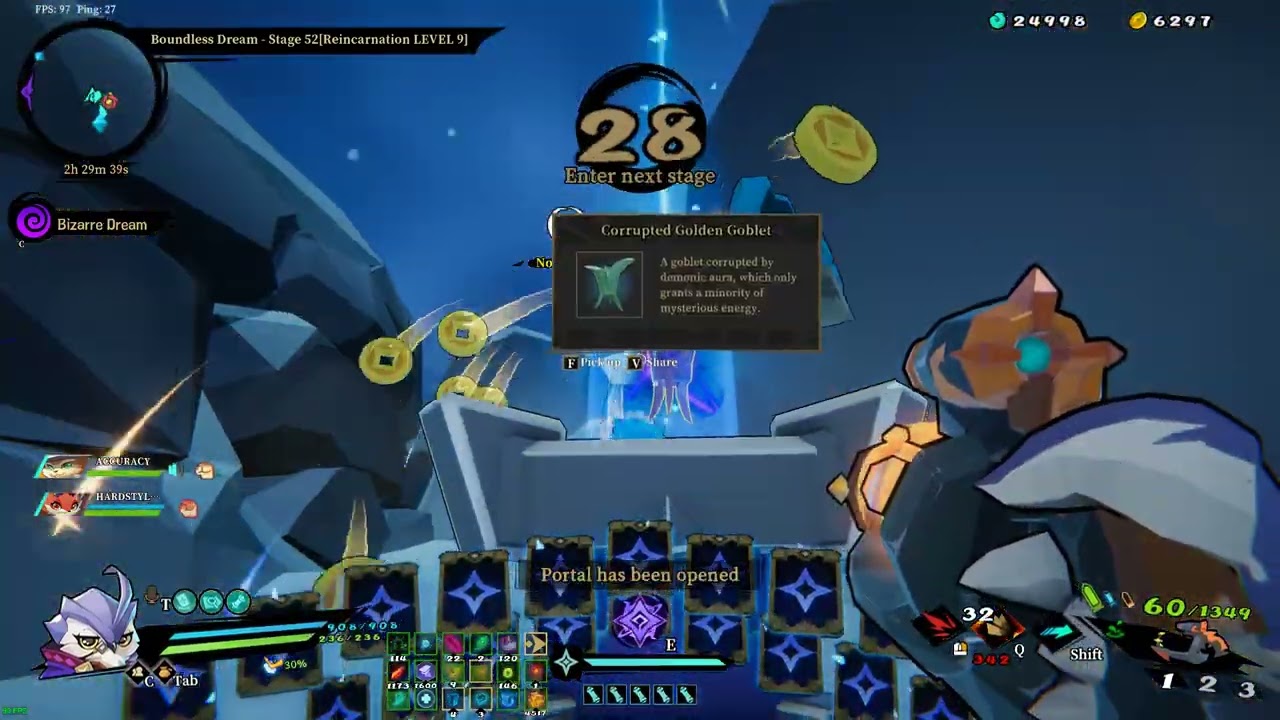 Gunfire Reborn - Reincarnation 9 - 3 Players - Boundless Dream - Stage Rush 52-54