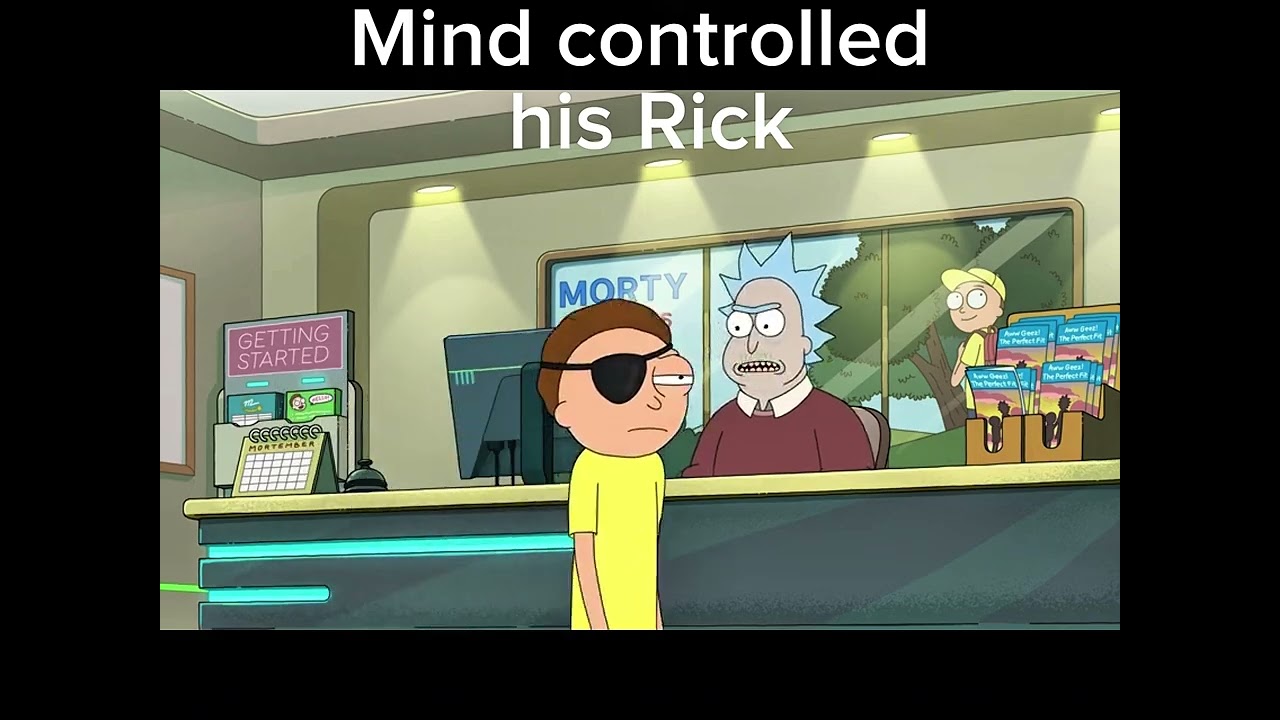 Evil Morty respect