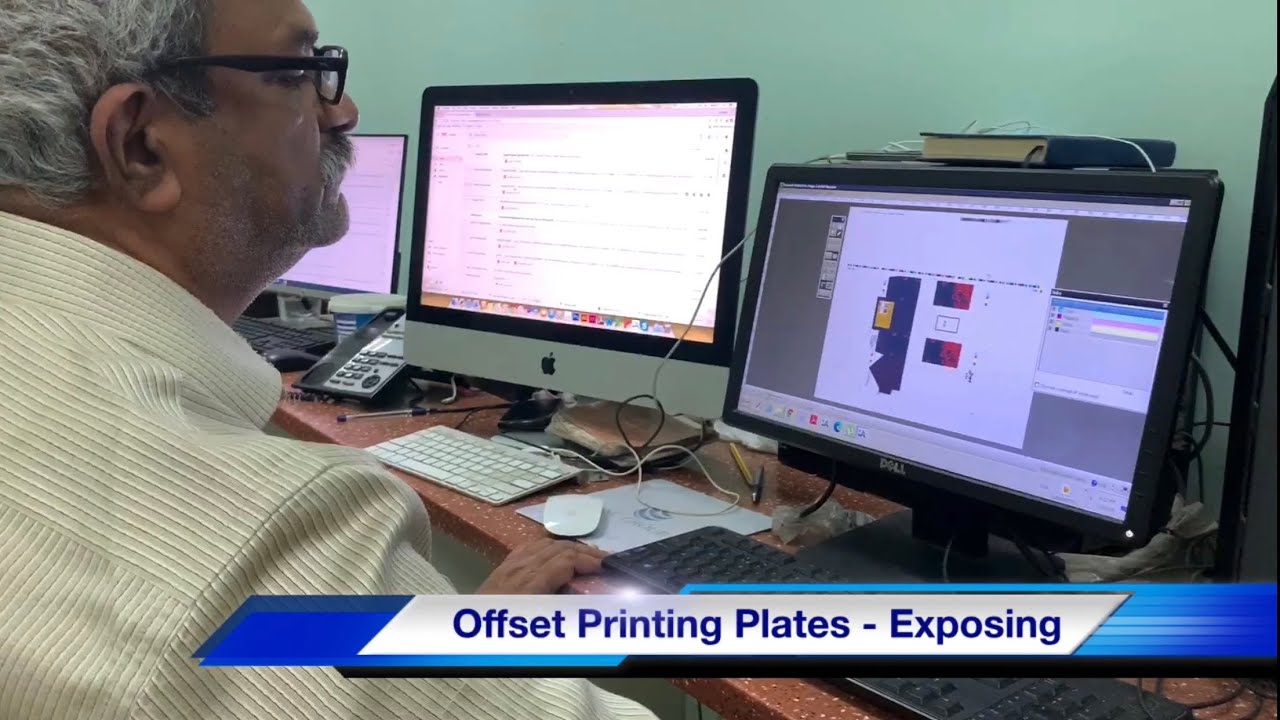 Offset Printing Plates - Exposing Process - Printing Solution