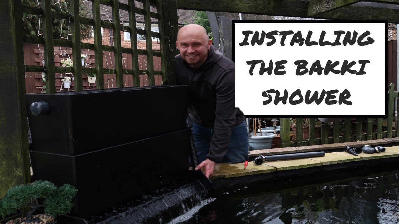 Installing A BAKKI SHOWER From JS KOI