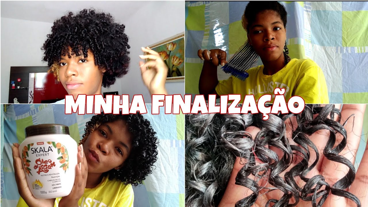 COMO FINALIZO MEU CABELO CACHEADO CURTO