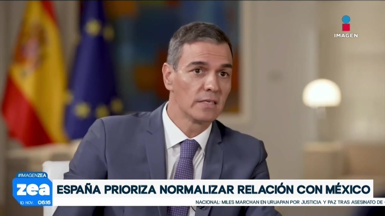 El presidente de Espa&ntilde;a, Pedro S&aacute;nchez, prioriza normalizar la relaci&oacute;n con M&eacute;xico | Francisco Zea