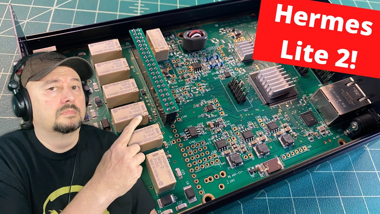 Трансивер Hermes Lite 2.0 SDR — любительское радио