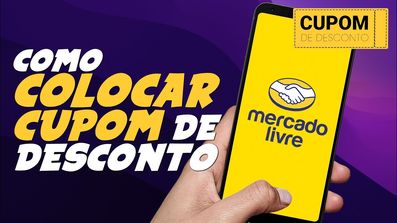 Como COLOCAR CUPOM de DESCONTO no MERCADO LIVRE e ECONOMIZAR MUITO no APP!