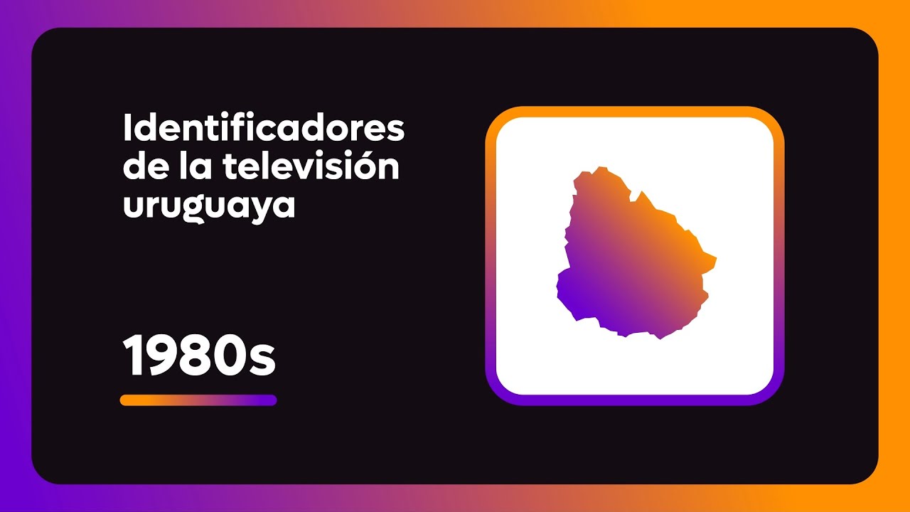 Identificadores de la televisión uruguaya: 1980s - Compilado