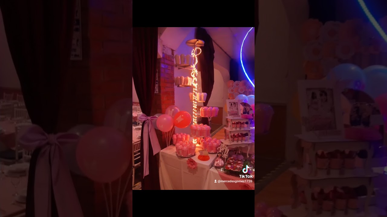 cumpleaños, baby shower, bautizos,  primeras comuniones, 15 años, bodas, despedidas de solteras