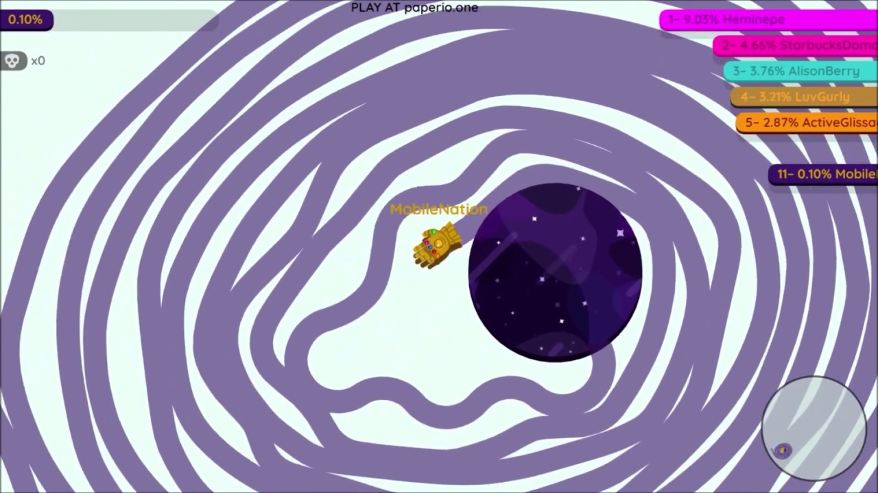Paper.io 2 INSTANT WIN! Paper.io 2 INVISIBLE THANOS HACK