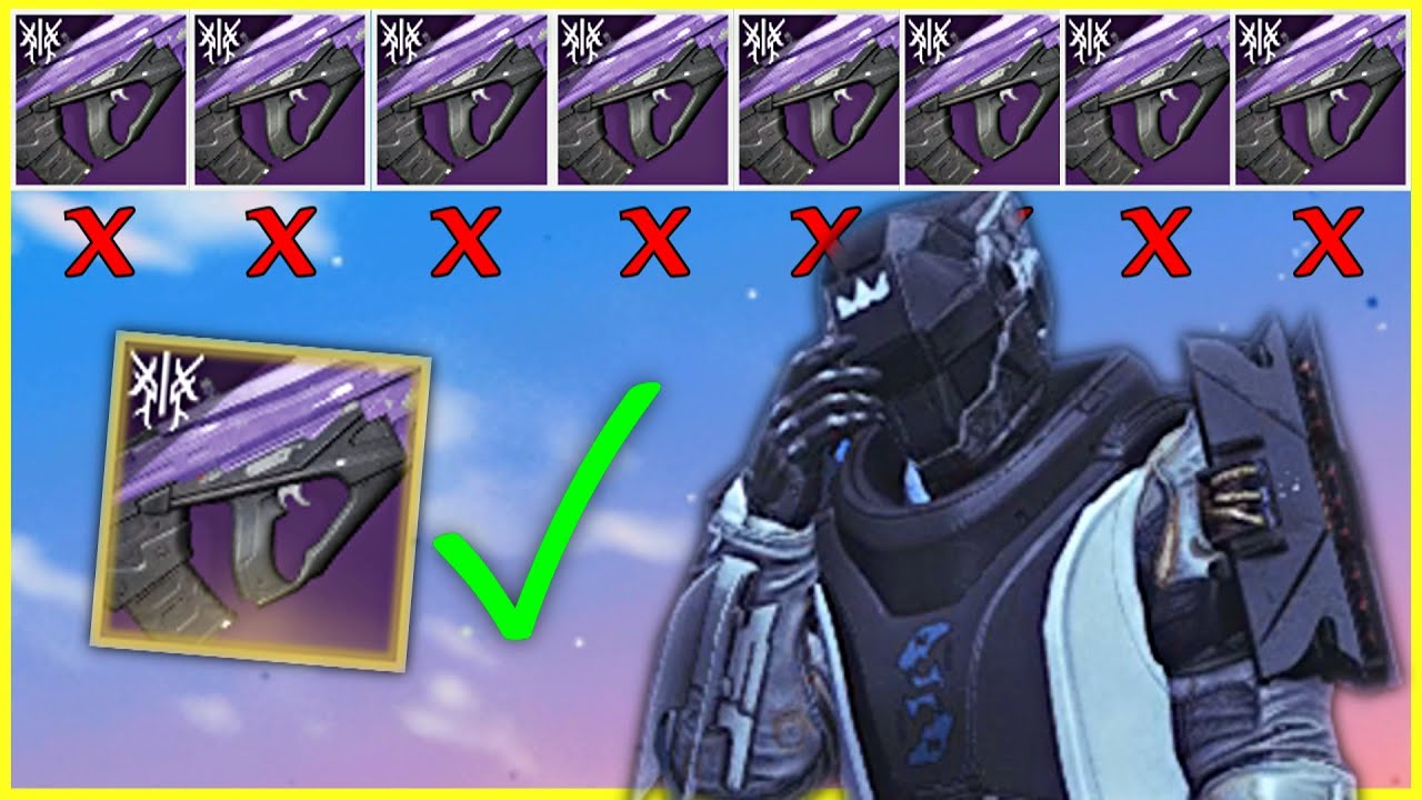 the GOD ROLL pulse rifle that i can't get..