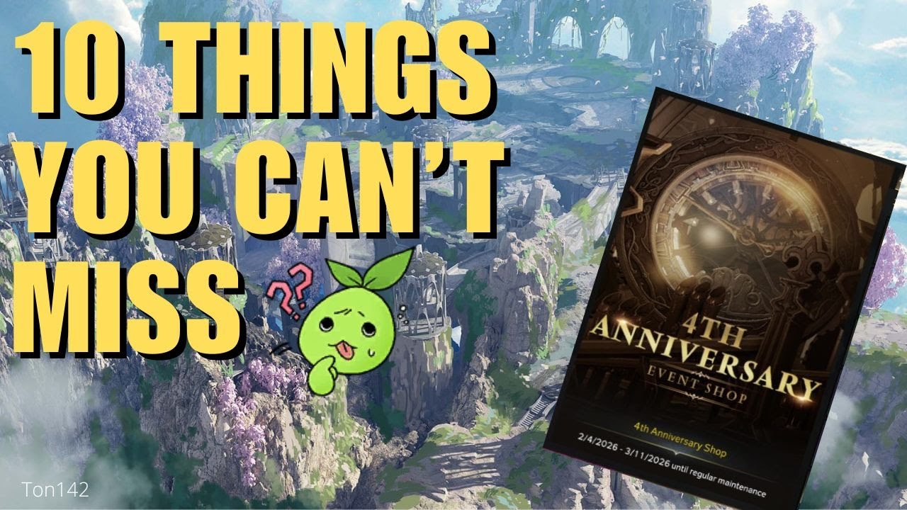Lost Ark Anniversary Event 10 Things You CAN’T Miss