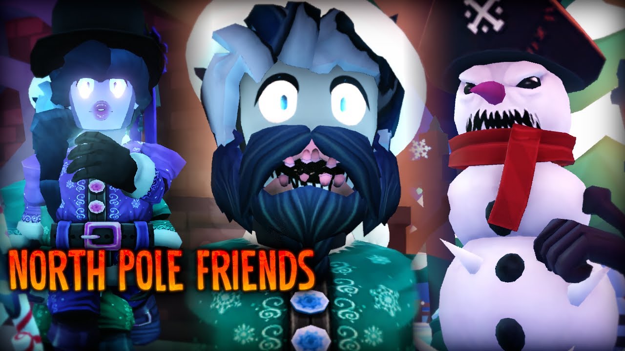 ROBLOX - North Pole Friends - [Full Walkthrough] Rainbow Friends Fanmade