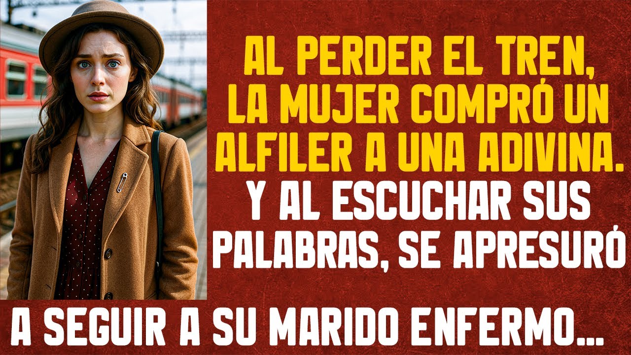 Al perder el tren, la mujer compró un alfiler a una adivina. Y al escuchar sus palabras...