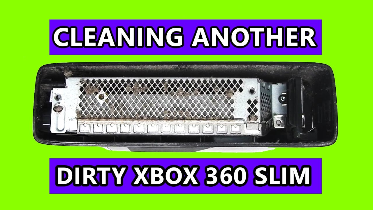 Чистка еще одной грязной Xbox 360 Slim
