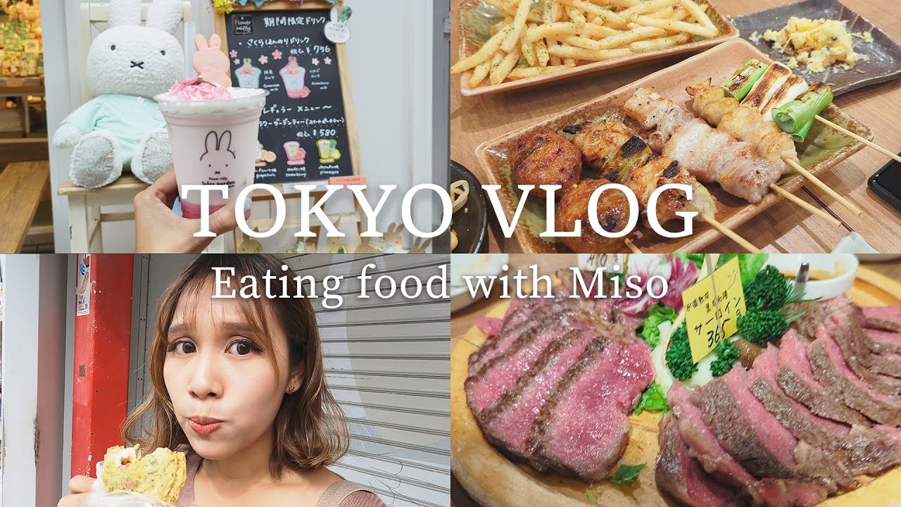 VLOG🌼Asakusa foodie淺草美食⛩️|💕東京旅行💕淺草觀音寺😏地道日本美日式團子~居酒屋~Flower Miffy主題花店✨秋葉原 暴走熟成肉庫✨CHOCO CRO巧克力可頌🎎