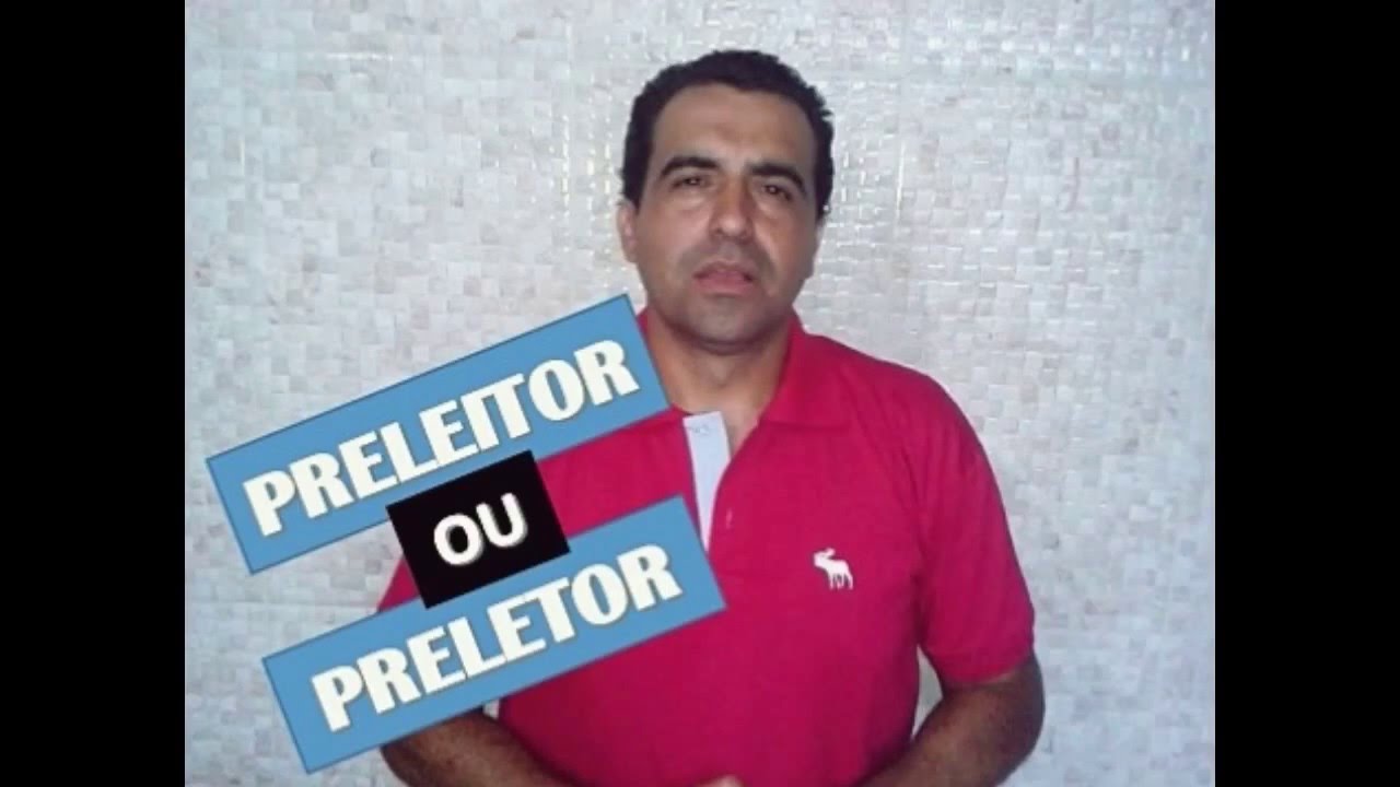 PRELEITOR OU PRELETOR