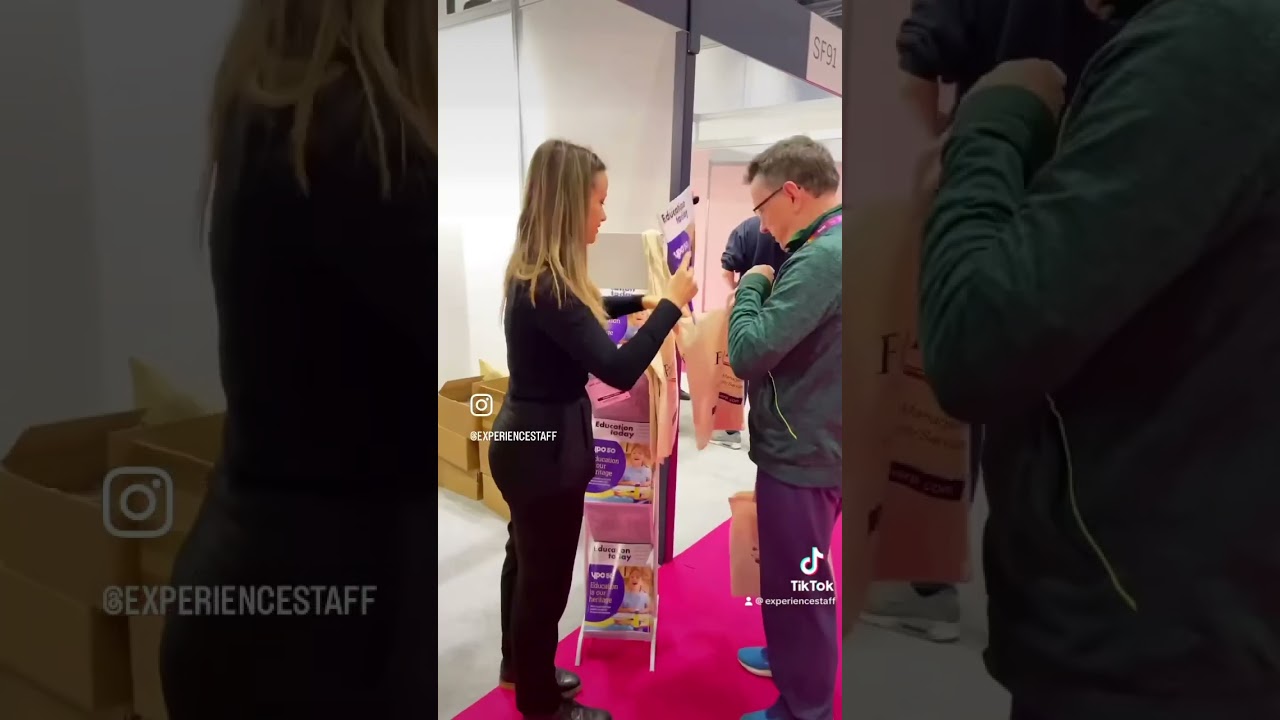 🌈✨👩🏿&zwj;💻 BETT Global #tradeshowstaff, #exhibitionstaff & #promostaff #bett2024 #bett #bettglobal