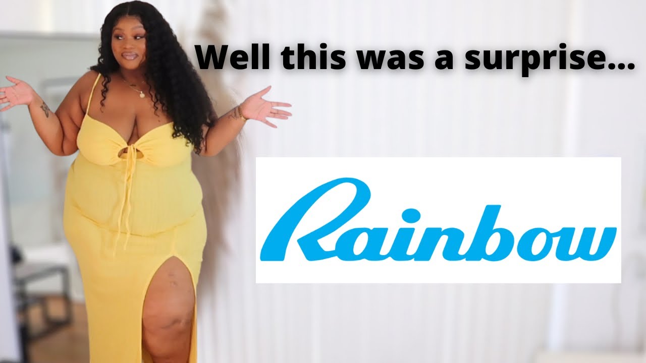 Rainbow Plus Size Summer Try On Haul | Plus Size & Curve | ChrissyB Styles