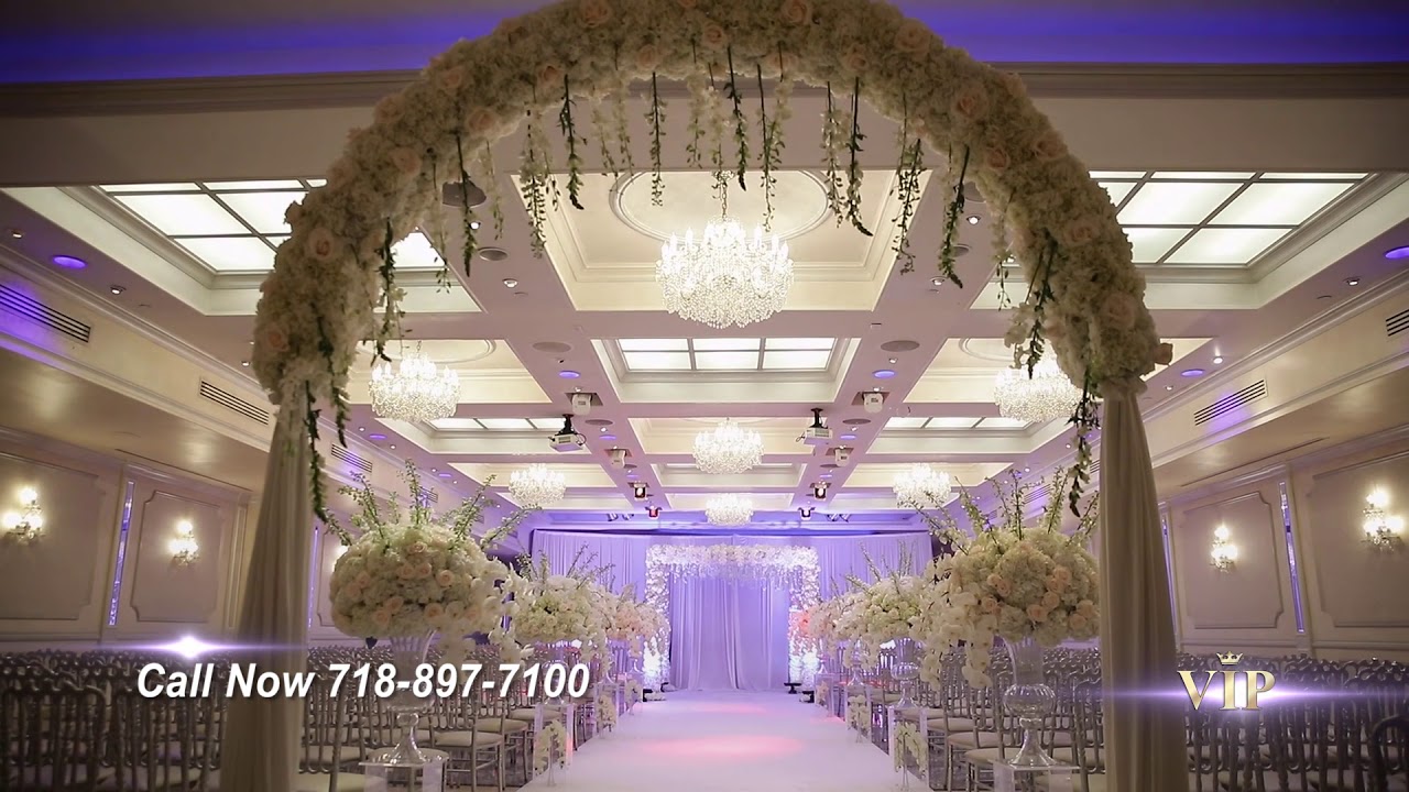 NEW YORK'S LUXURY WEDDING DECOR BY VIP FLORAL @ Royal Elite Palace
