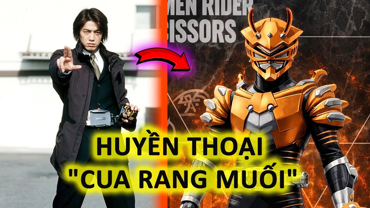 Gã Này Cũng Có Video Riêng ? Sự thật về Kamen Rider Scissors Bạn Còn Nhớ ? - Gã Cảnh Sát Biến Chất