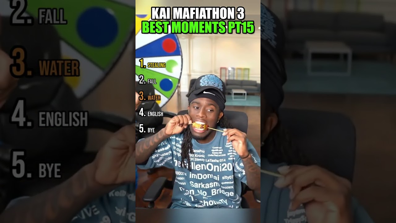 RANKING Best Kai Cenat MAFIATHON 3 Clips EVER!💲🎩 #shorts