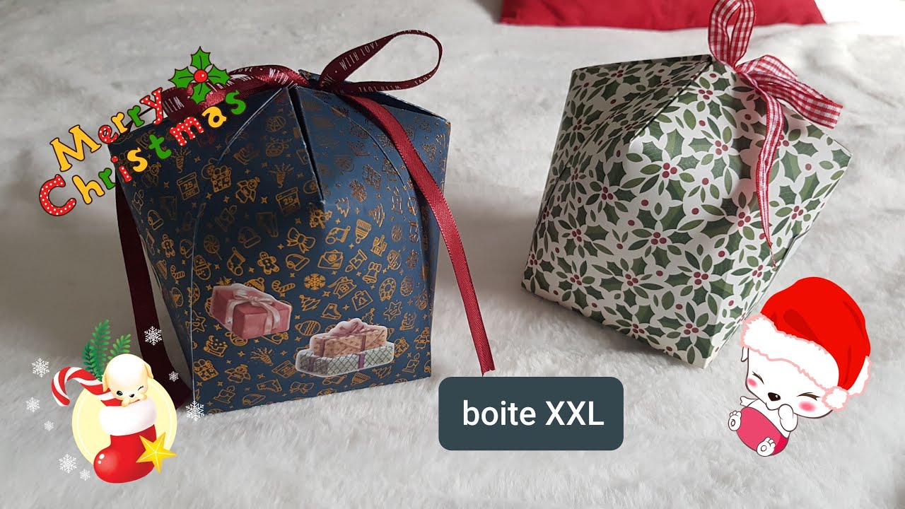 Boite XXL boule , j'adore ⛄🤪🎁🎄