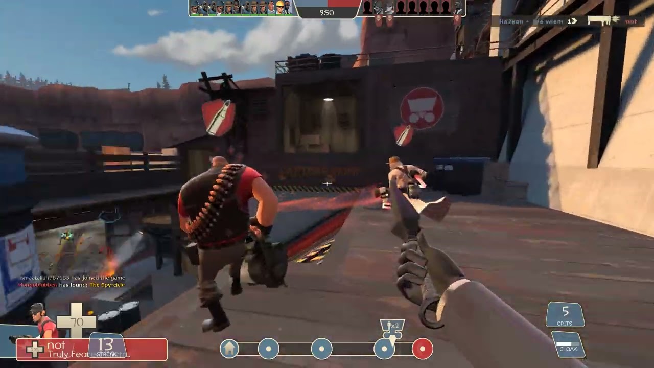 Team Fortress 2 Spy Gameplay