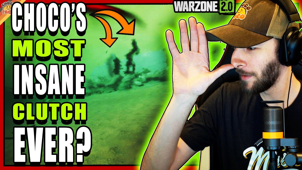 The Most Insane Clutch of chocoTaco's Gaming Career? ft. Quest - Warzone 2.0 Gameplay