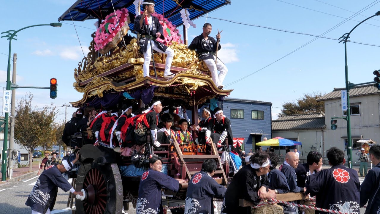 岩船大祭（おしゃぎり屋台行列）新潟県村上市