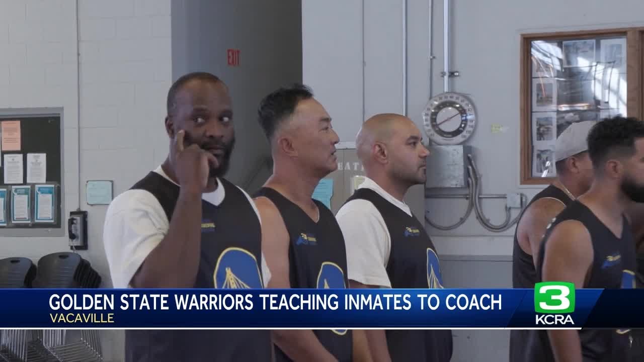 'We are human beings': Golden State Warriors teach inmates to become coaches