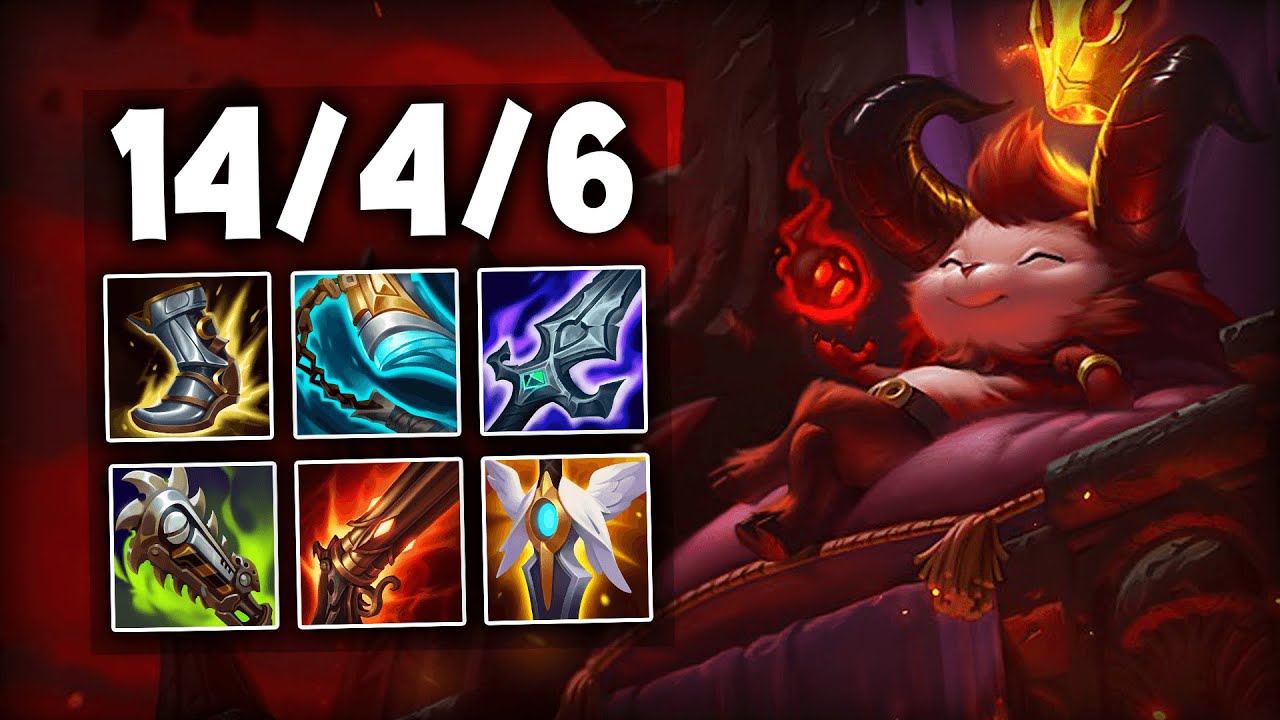 MOST INSANE AD TEEMO BUILD EVER! League of Legends (Preseason 12)