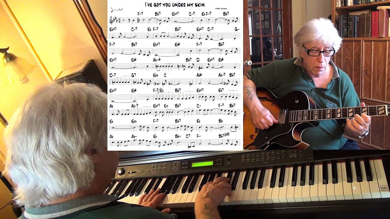 I've Got You Under My Skin - guitar & piano jazz cover - Yvan Jacques