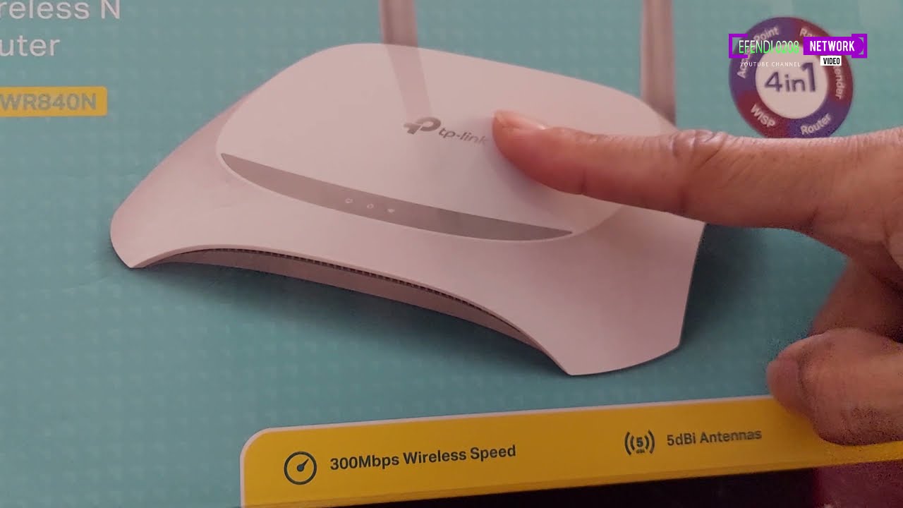 Tutorial Dasar Review & setting Router tp link MR 840 N Murah Meriah Tangguh
