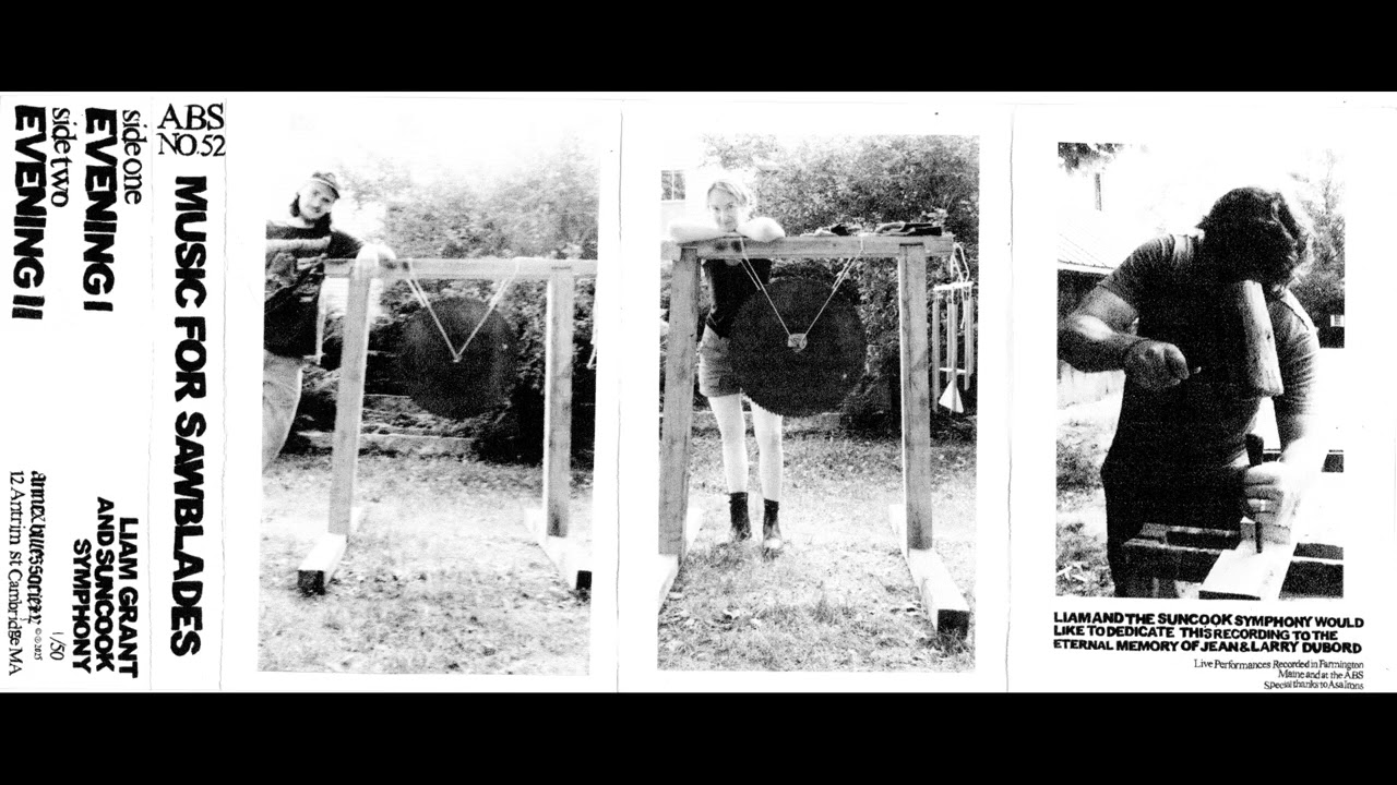 Liam Grant & The Suncook Symphony - Music For Sawblades (2026, Cassette)