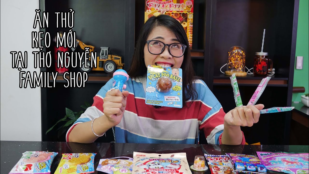 ĂN THỬ VÀ CẢM NHẬN BÁNH KẸO TẾT CỦA THƠ NGUYỄN FAMILY SHOP