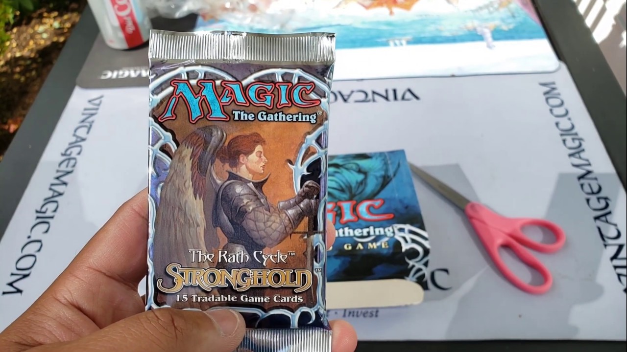 MOX DIAMOND OR BUST = Let's open 2x Stronghold Magic: The Gathering Packs on this Beautiful DAY!!!