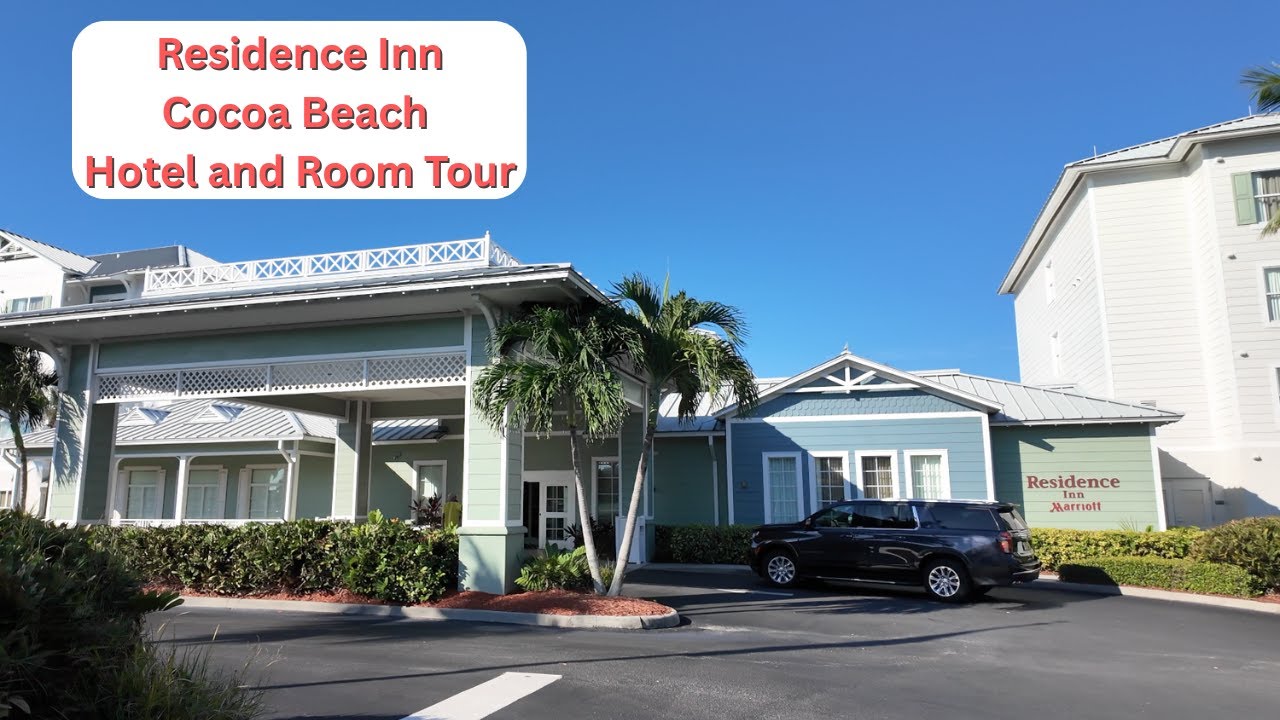Port Canaveral Pre-Cruise Stay – Residence Inn Marriott Full Walkthrough