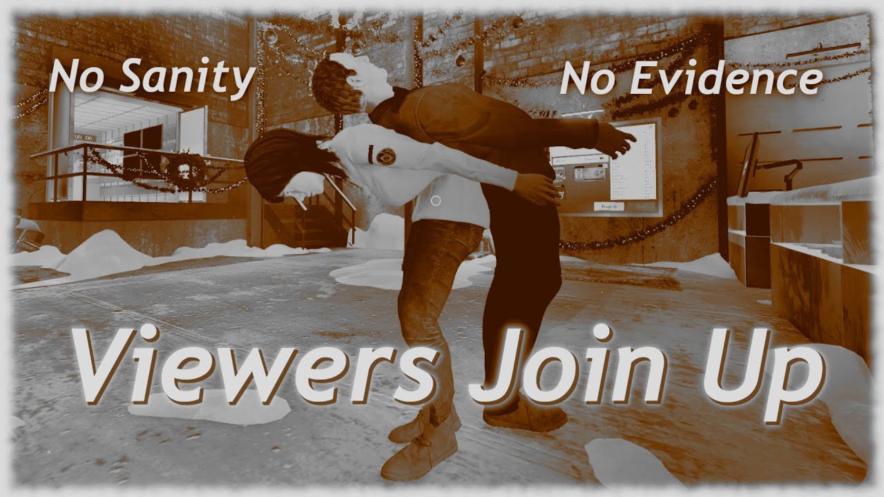 LIVE Phasmophobia || Viewers Welcome || No Evidence/Insanity
