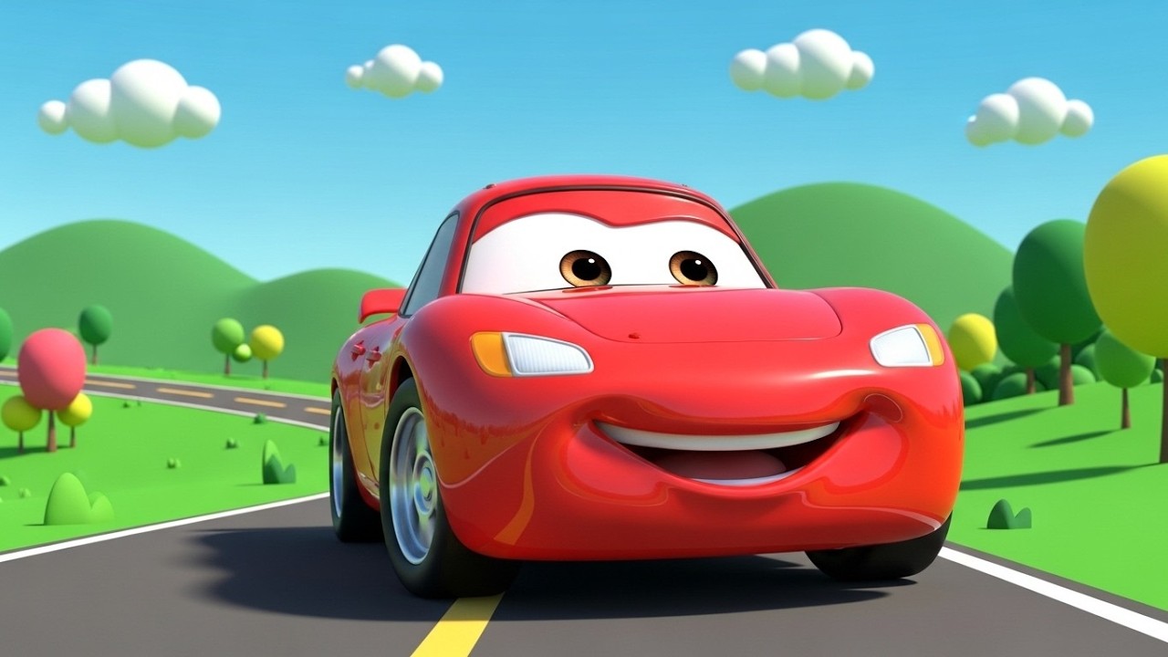 Vroom Vroom 🚗💨 | Fun Car Song for Kids | Exciting Vehicle Nursery Rhyme