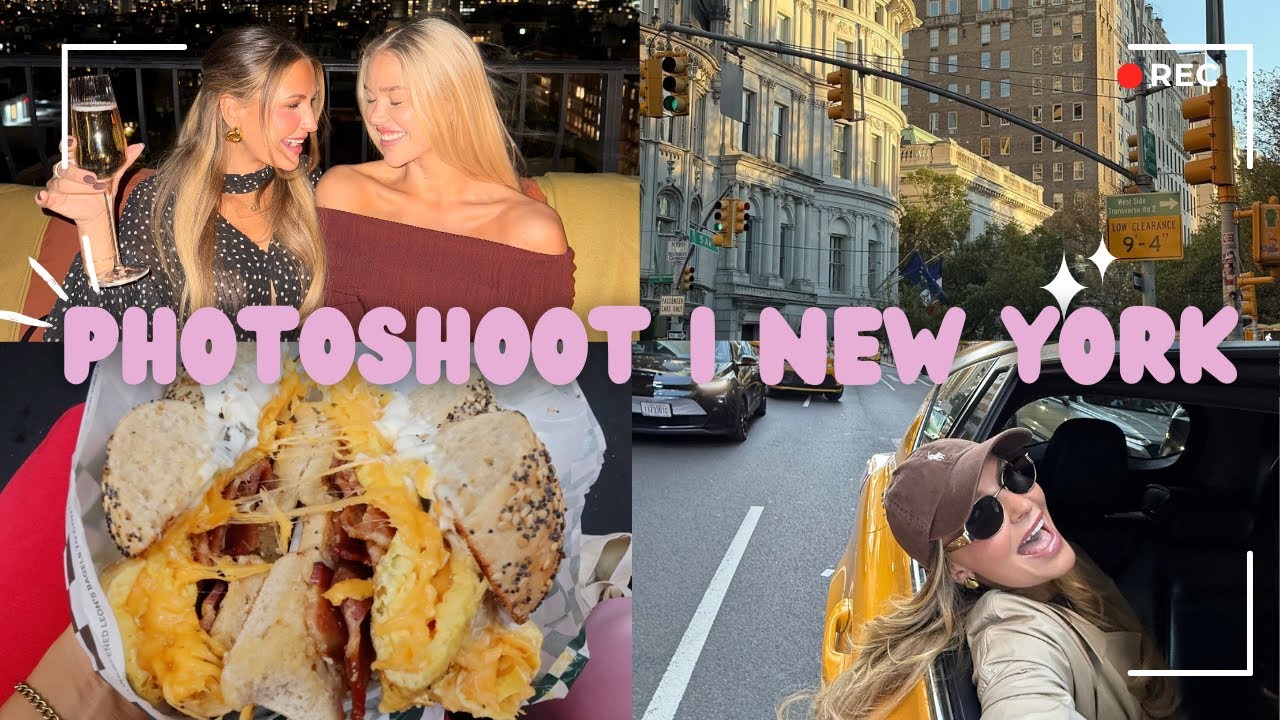 En vecka i NYC🗽 Jag och Moa modellar 1 års bröllopsdag med Jonas på The Plaza💕