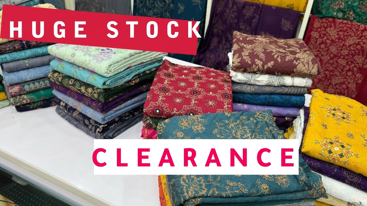 Massive Clearance Final Sale on Zarukee’s Pakistani Dresses | Bareeze Designs & Embroidered Classics