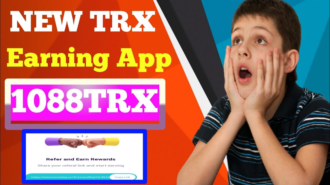 New Trx Earning App|| Earn free  1088TRX || New mining app ||