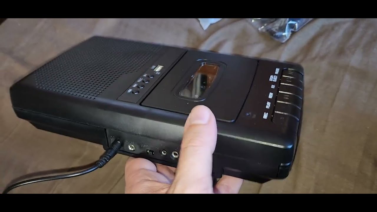 Shoebox cassette player/recorder/digital converter