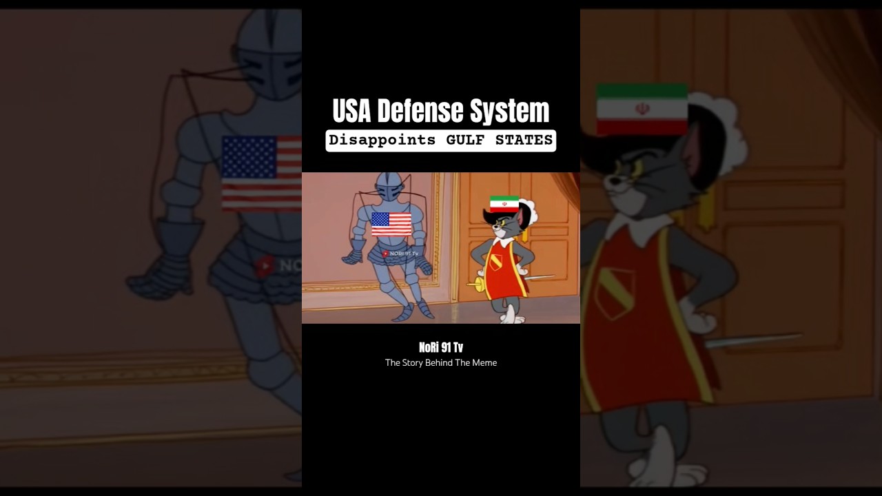 IRAN ATTACKS U.S System Defense 🚀 #memes #comedyshorts #shortfunny
