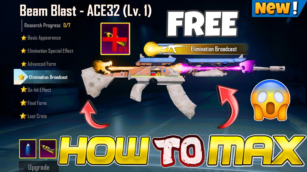 HOW TO MAX FREE ACE32 BEAMBLAST | ACE32 UPGRAGE TRICK | HOW FREE UPGRADE ACE32 | ACE32 BEAMBLAST MAX