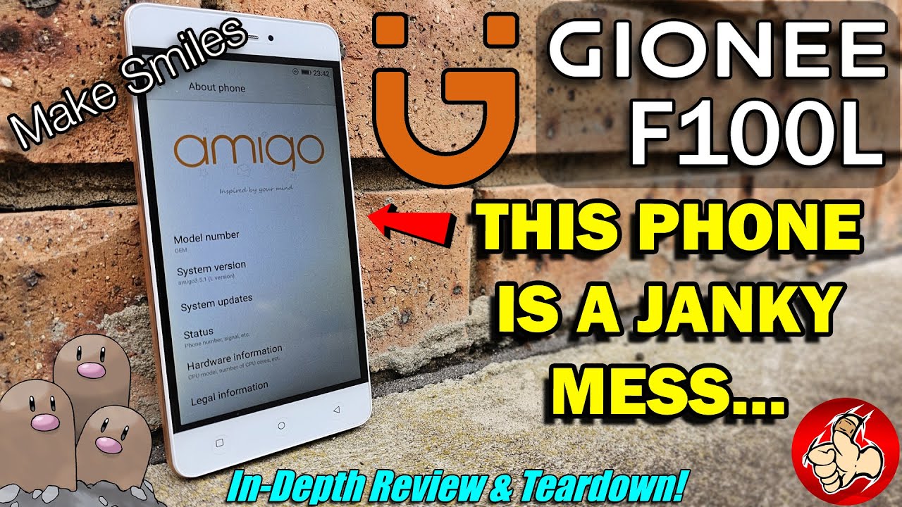 The GIONEE F100L is a Budget Smartphone from 2016 and it's hilariously bad at times...