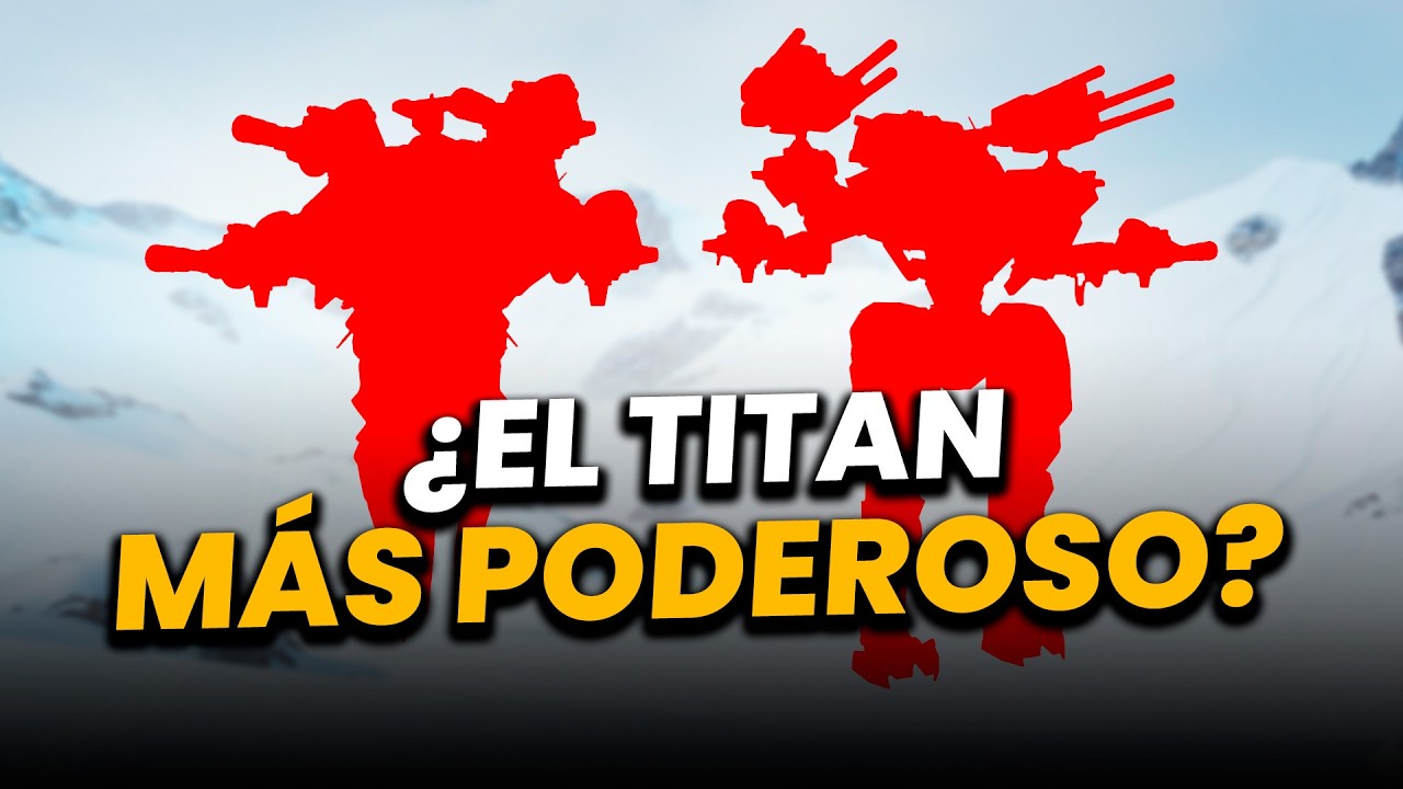 Cual es el MEJOR Titan en War Robots Update 11.8 (Más Poderoso)