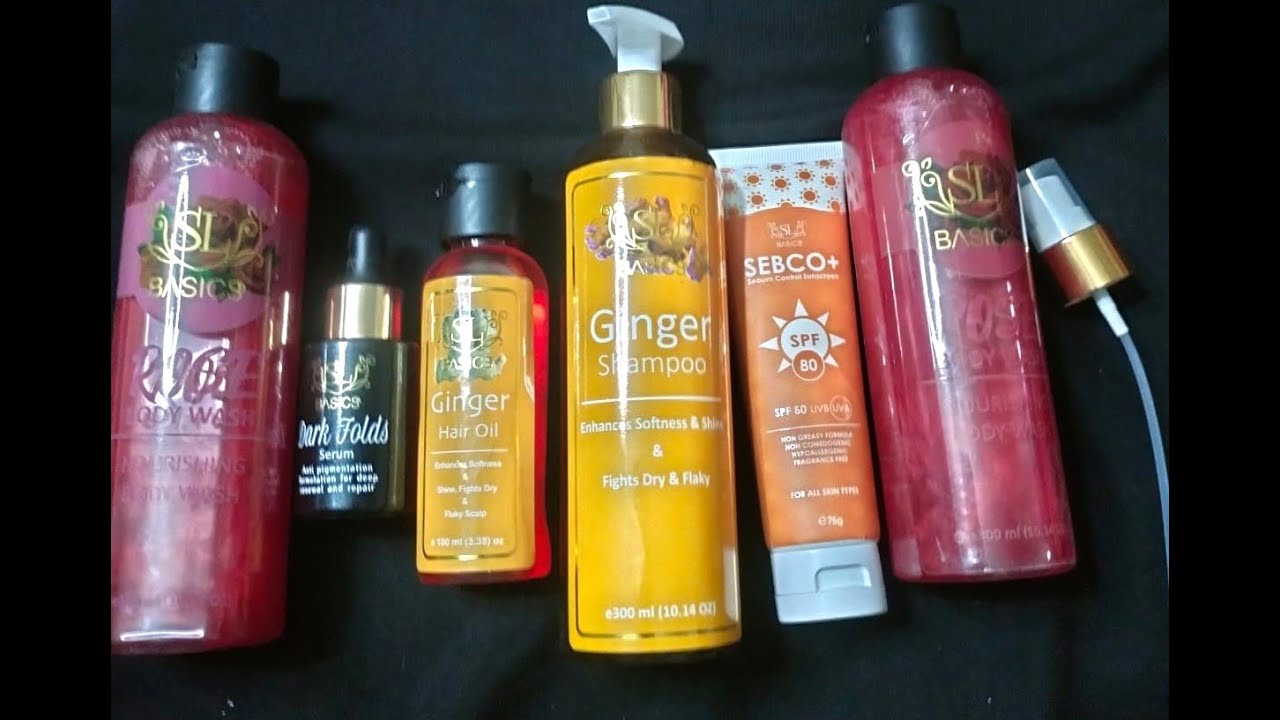 SL Basics (Shaista Lodhi) Products Review