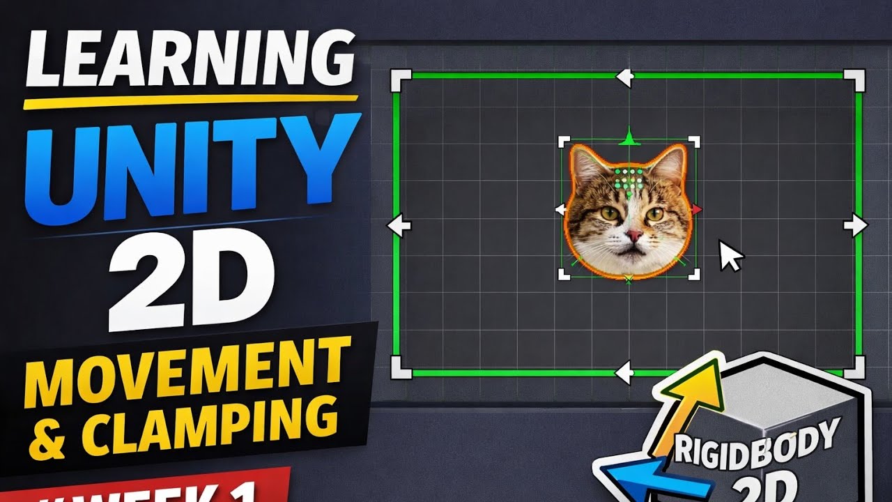 Practicing Unity 2D Movement – Game Dev Learning Journey | Clamping(Screen boundaries)
