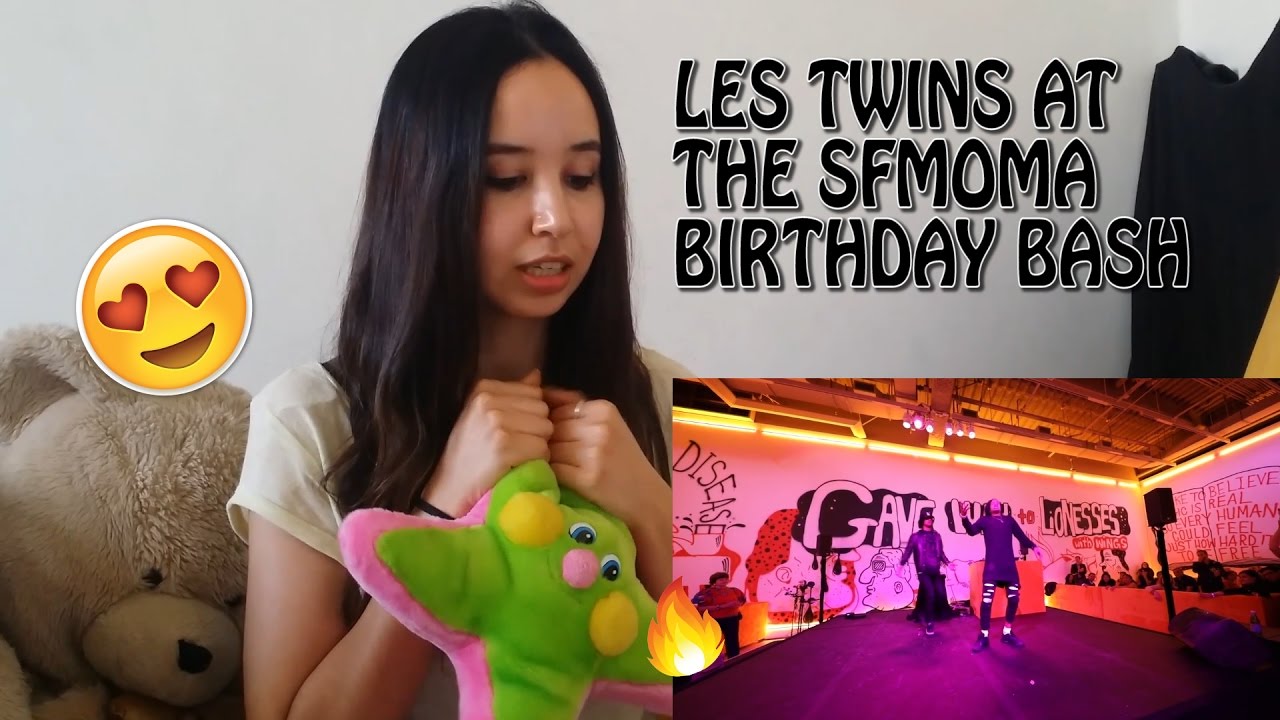 LES TWINS AT THE SFMOMA BIRTHDAY BASH _ REACTION