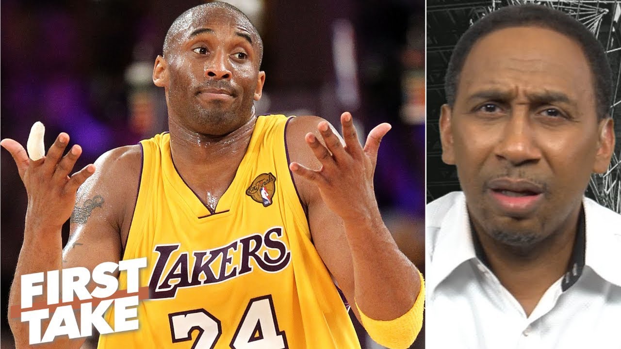 Stephen A. can't believe Max's take on Kawhi being better than Kobe under pressure | First Take